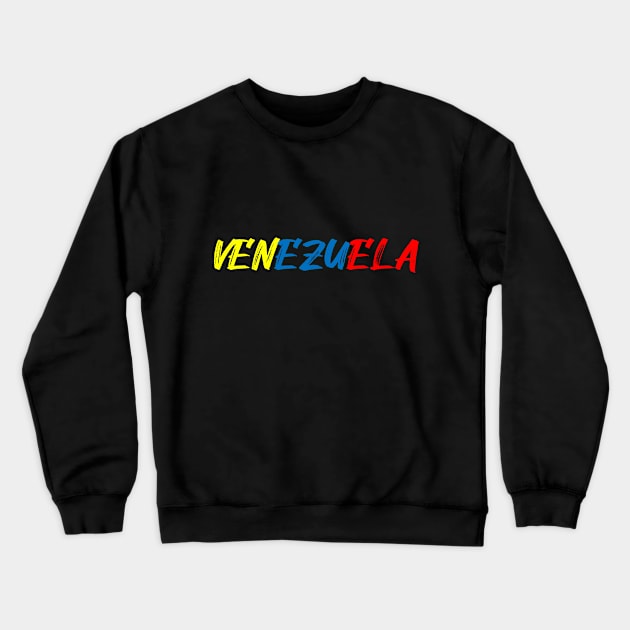 Venezuela Crewneck Sweatshirt by yayor